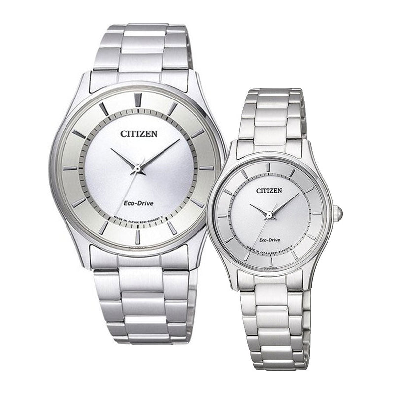 Đồng hồ đôi Citizen Nam BJ6480-51A | Nữ EM0400-51A [ORDER]