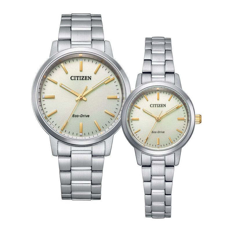 Đồng hồ đôi Citizen Nam BJ6541-58P | Nữ EM0930-58P [ORDER]