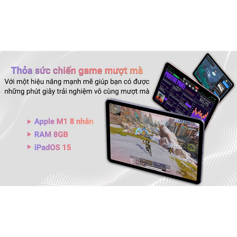 iPad Air 5 10.9in 64GB 2022 M1 Wifi Chính Hãng Apple