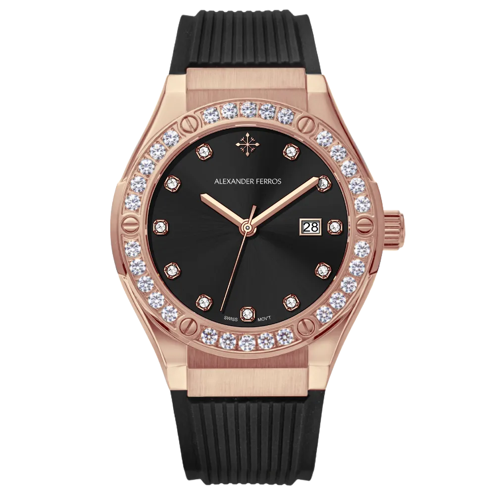 Đồng hồ pin nữ Alexander Ferros 2251
