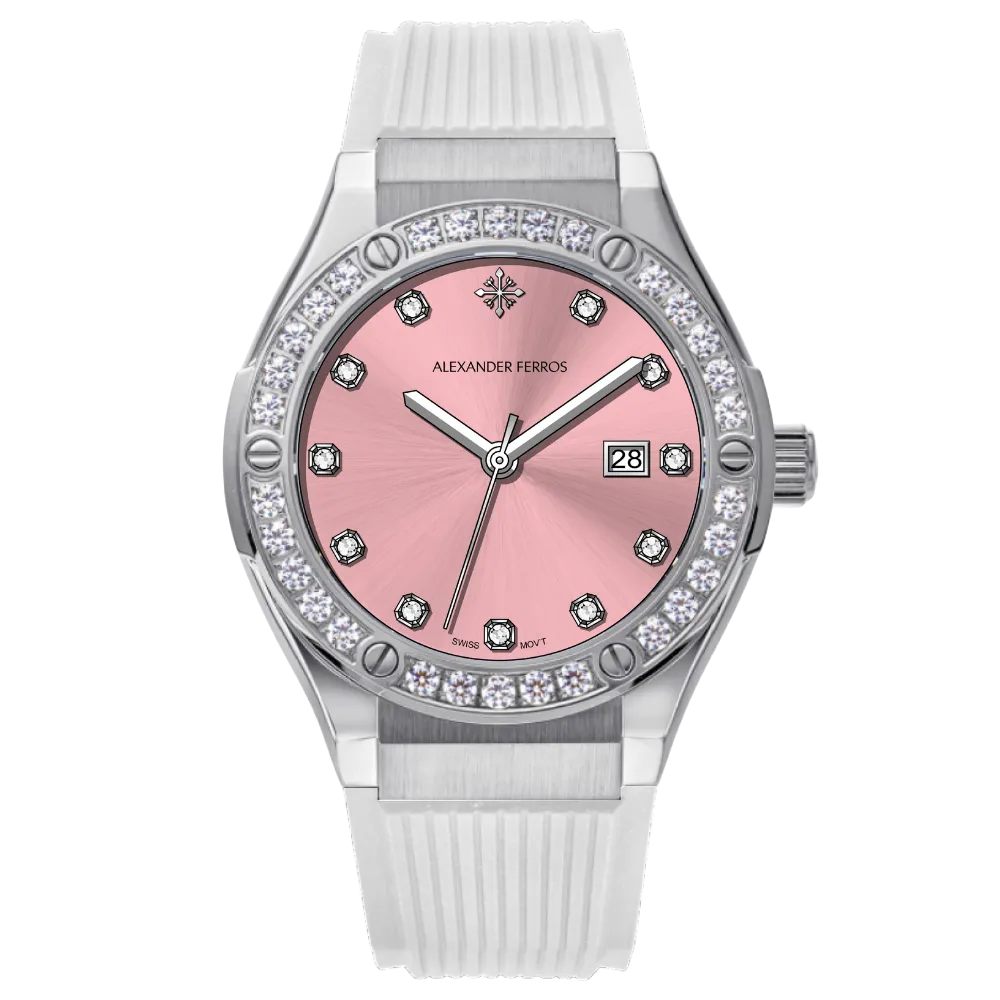 Đồng hồ pin nữ Alexander Ferros 2251