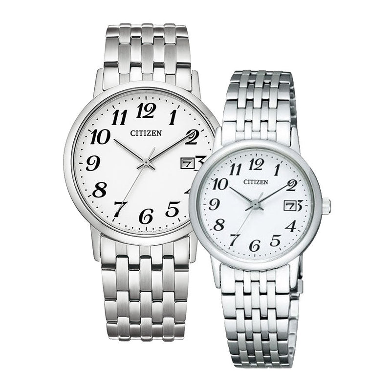 Đồng hồ đôi Citizen Nam BM6770-51B | Nữ EW1580-50B [ORDER]