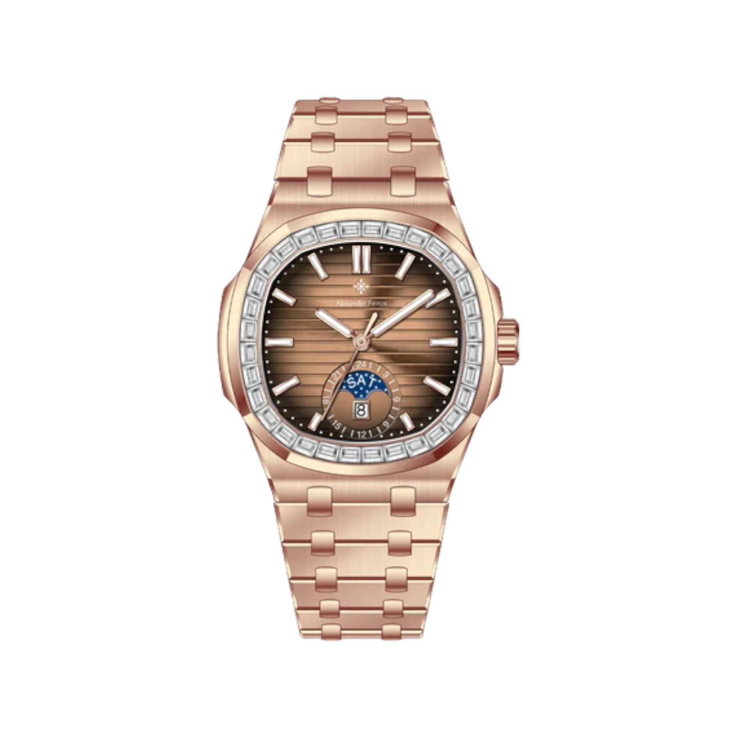 Đồng hồ cơ nam Alexander Ferros 6111