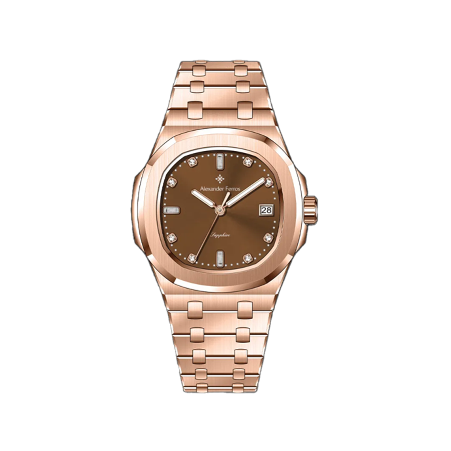 Đồng hồ pin nữ Alexander Ferros Nautilus 6152R - Nhận Order