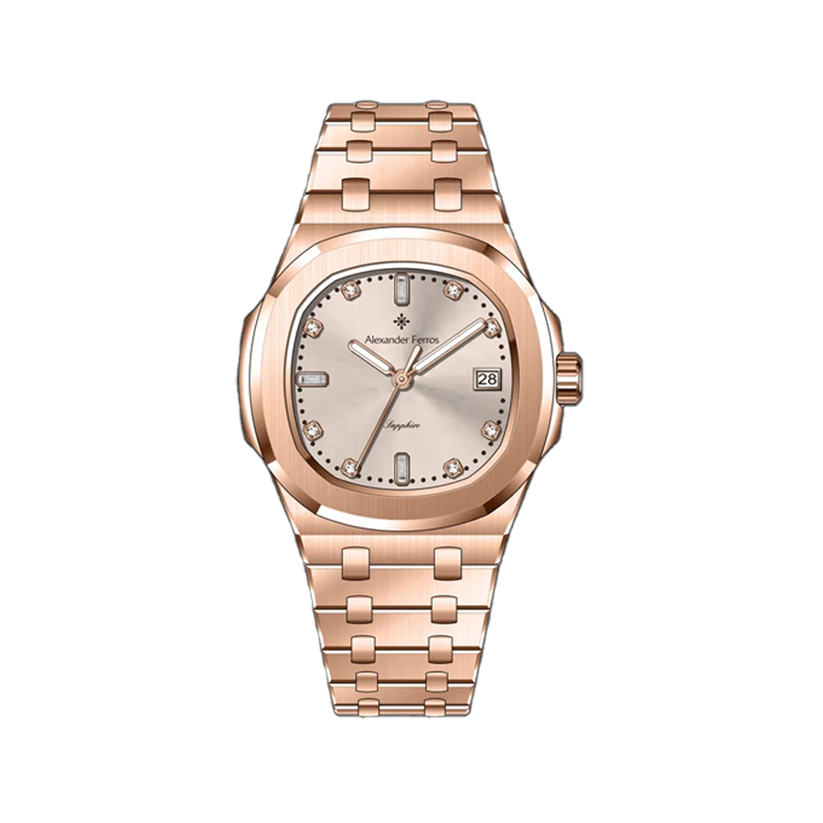 Đồng hồ pin nữ Alexander Ferros Nautilus 6152R - Nhận Order