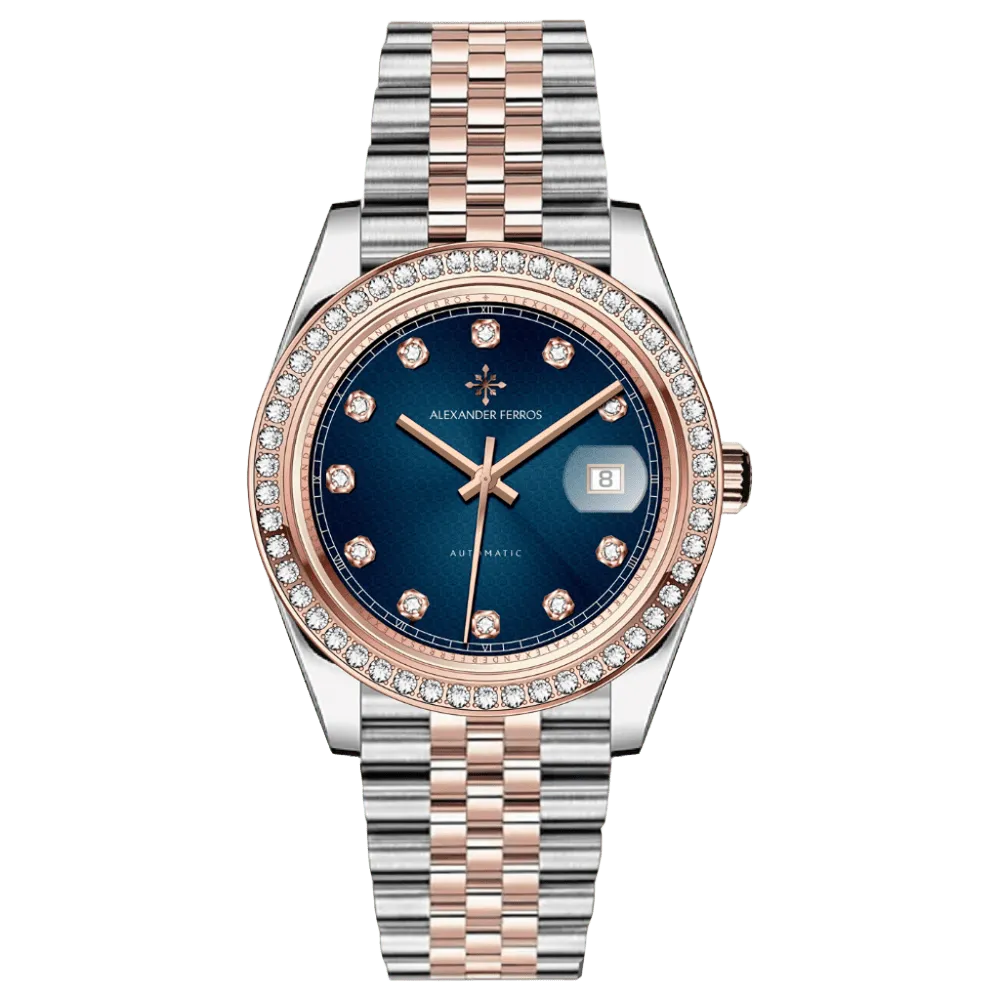 Đồng hồ cơ nam Alexander Ferros 8021