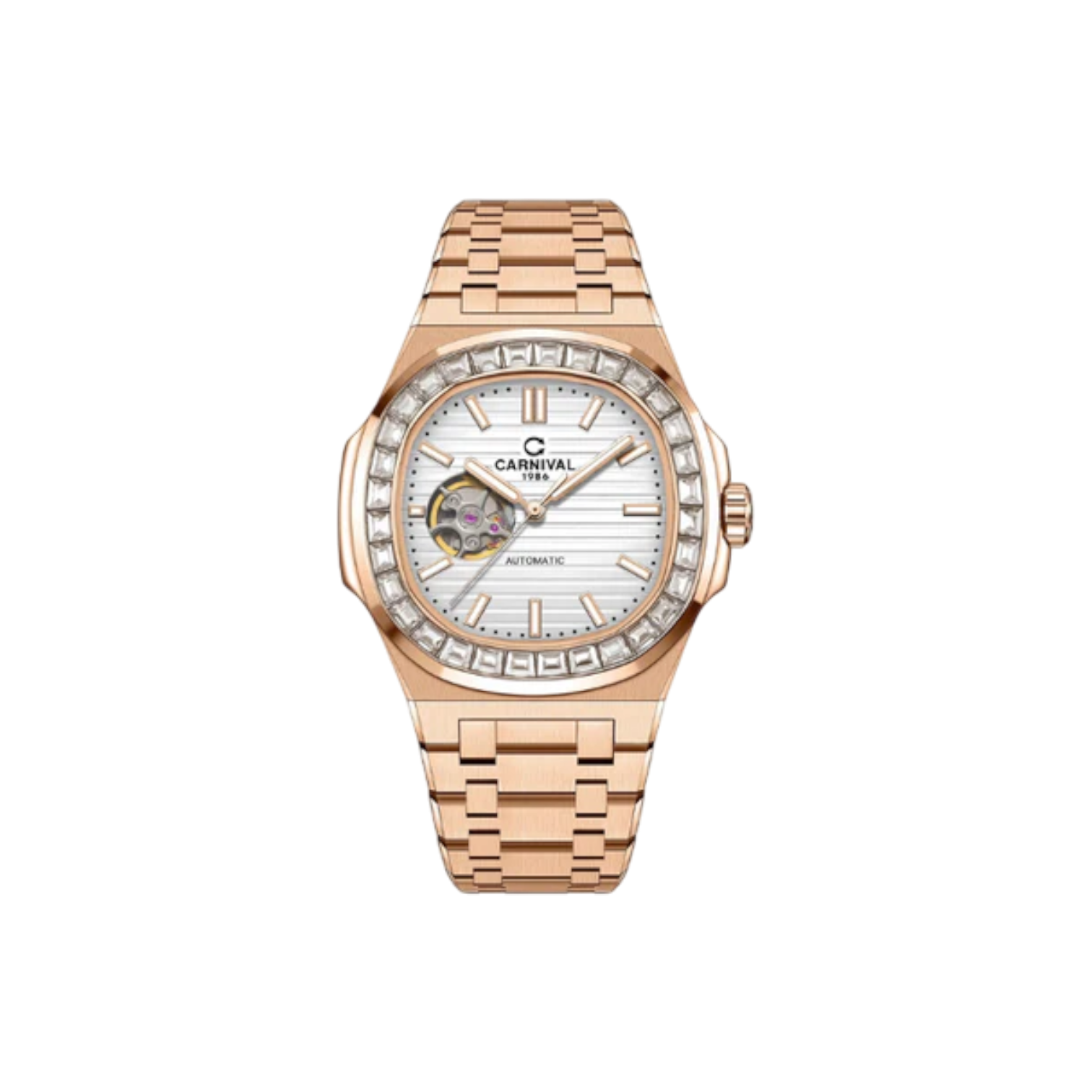 Đồng hồ cơ Carnival 8128G - Nhận Order