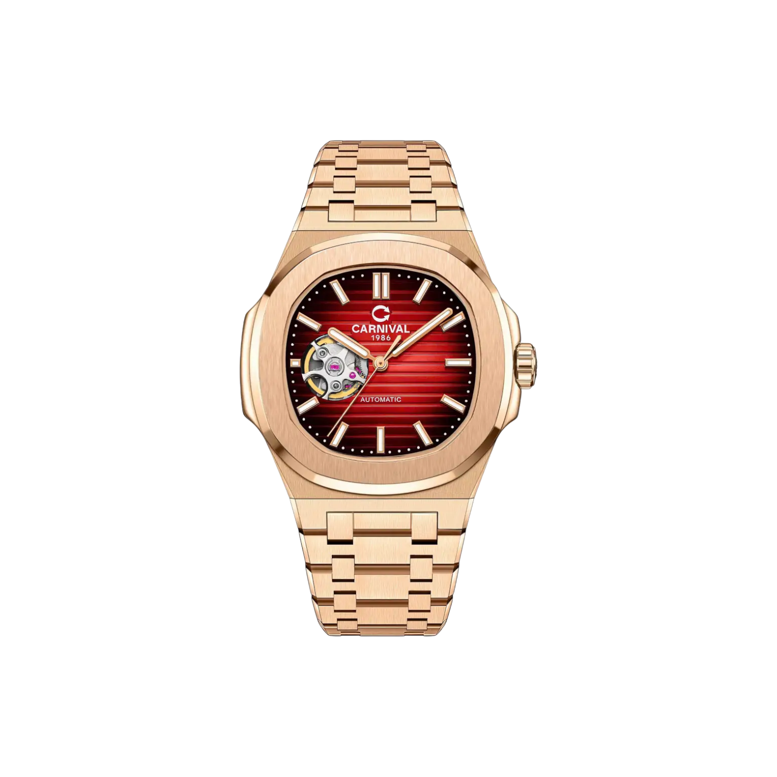 Đồng hồ cơ Carnival 8128G - Nhận Order