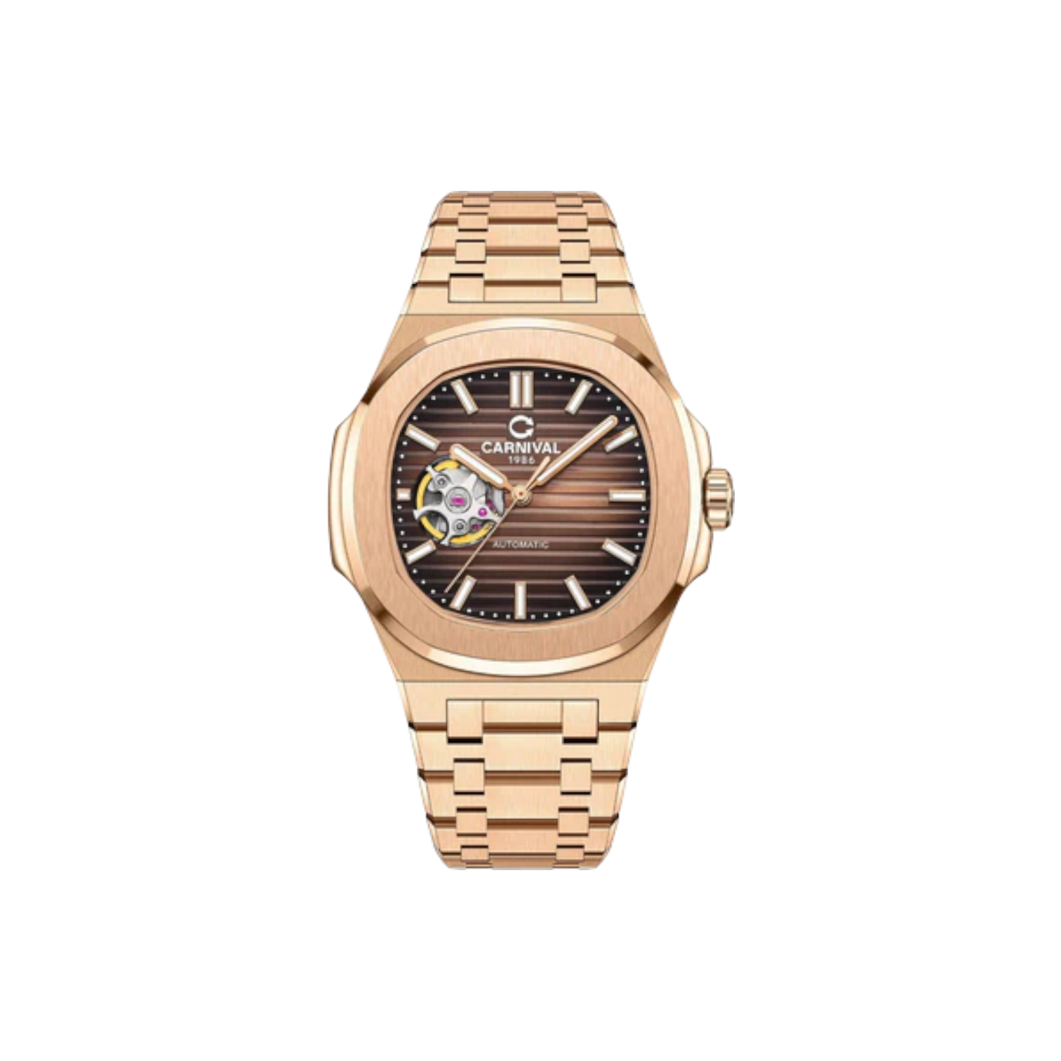 Đồng hồ cơ Carnival 8128G - Nhận Order