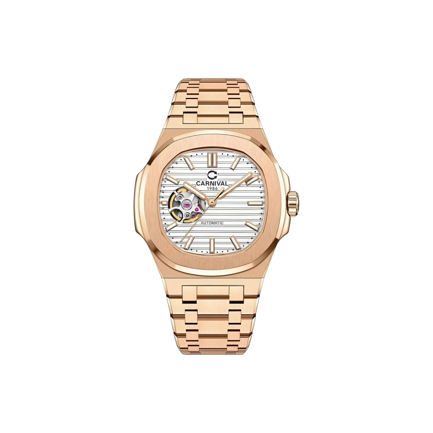 Đồng hồ cơ Carnival 8128G - Nhận Order
