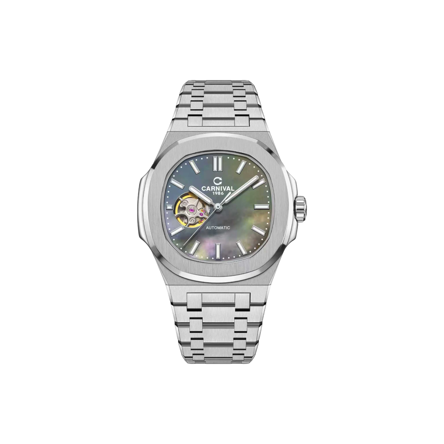 Đồng hồ cơ Carnival 8128G - Nhận Order