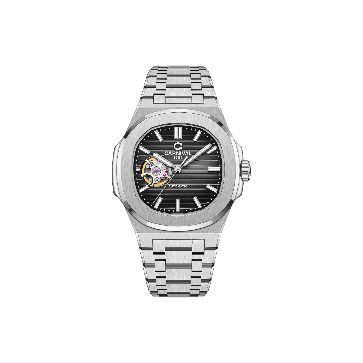 Đồng hồ cơ Carnival 8128G - Nhận Order