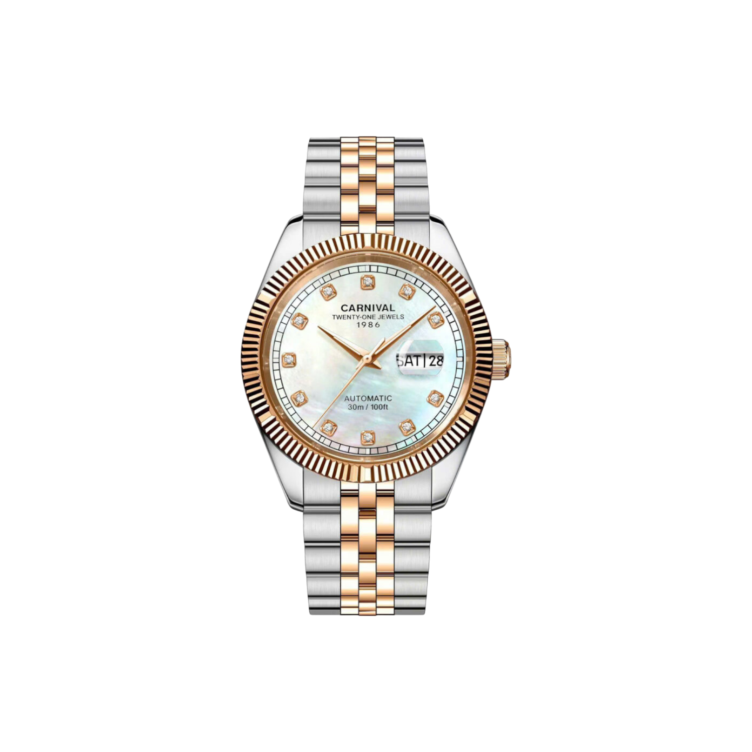 Đồng hồ cơ Carnival CNV8131G - Nhận Order