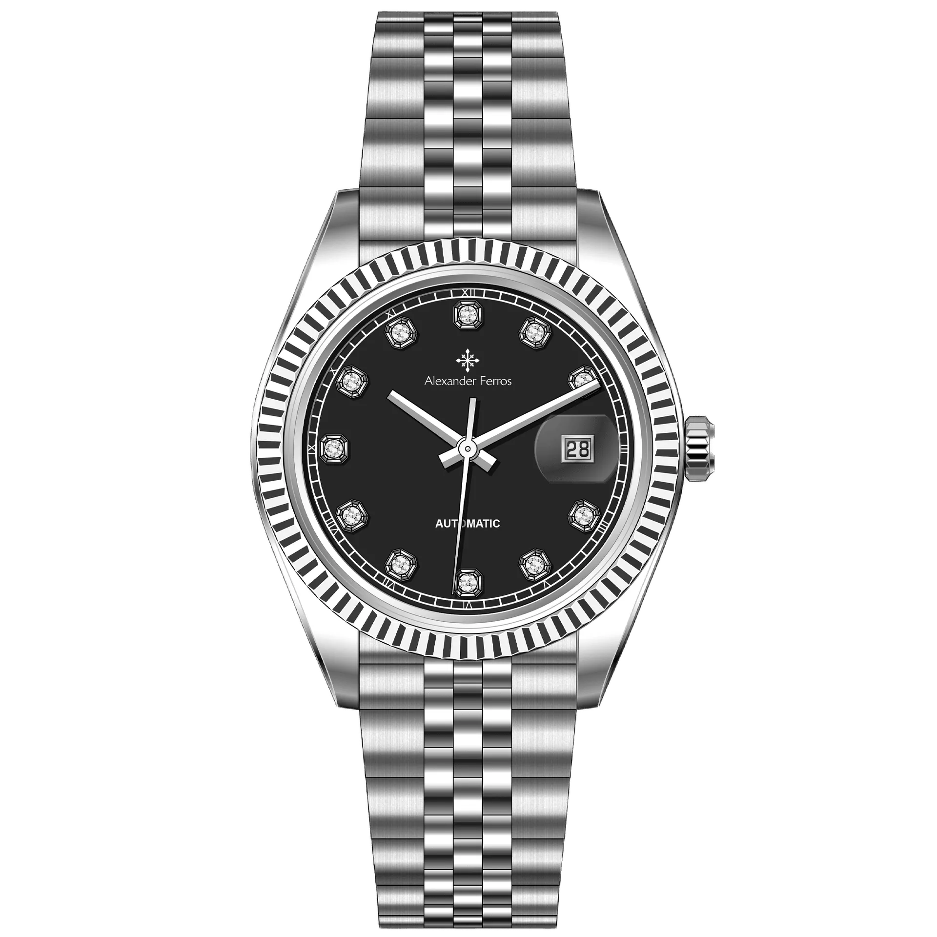 Đồng hồ cơ nam Alexander Ferros 8132 - Nhận Order