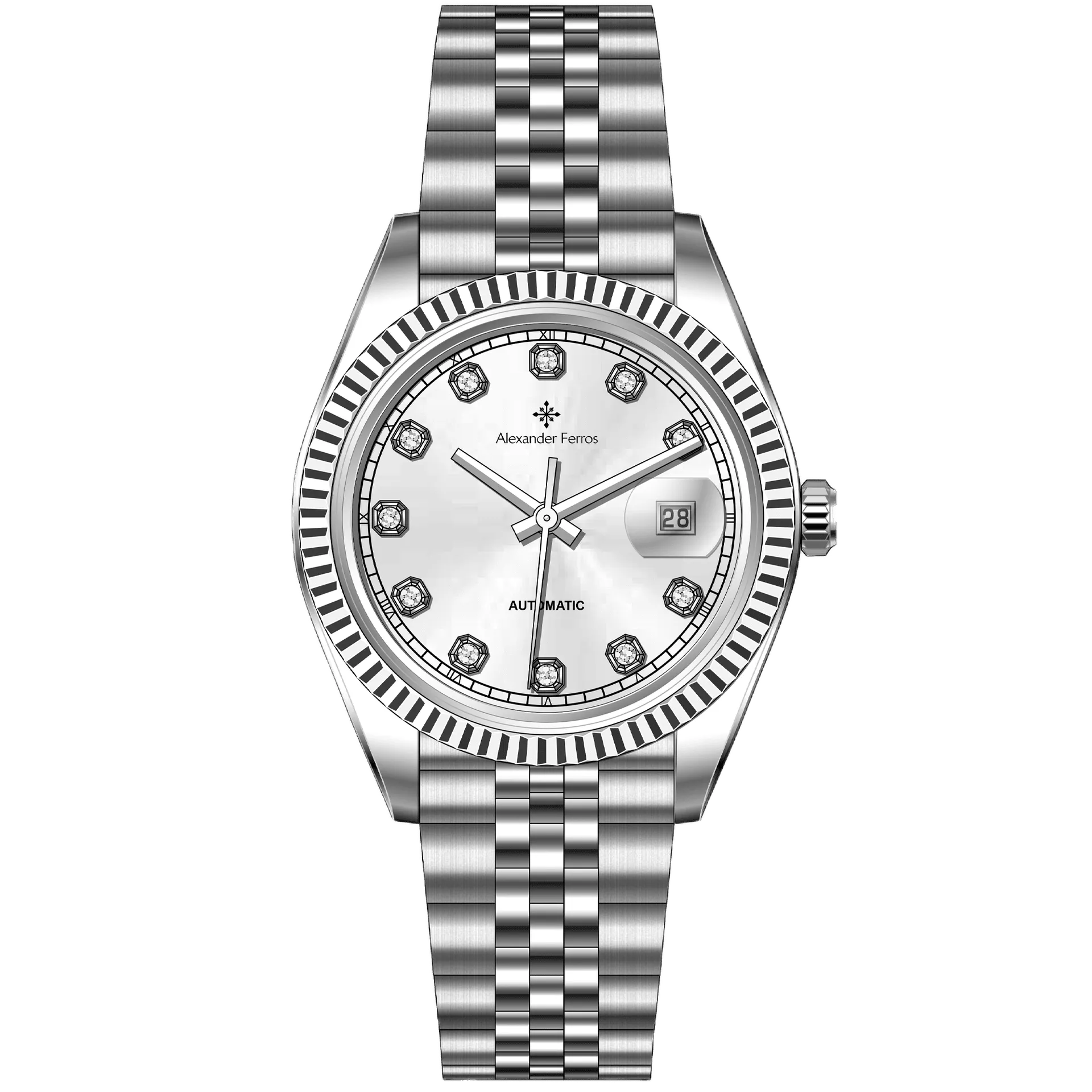 Đồng hồ cơ nam Alexander Ferros 8232