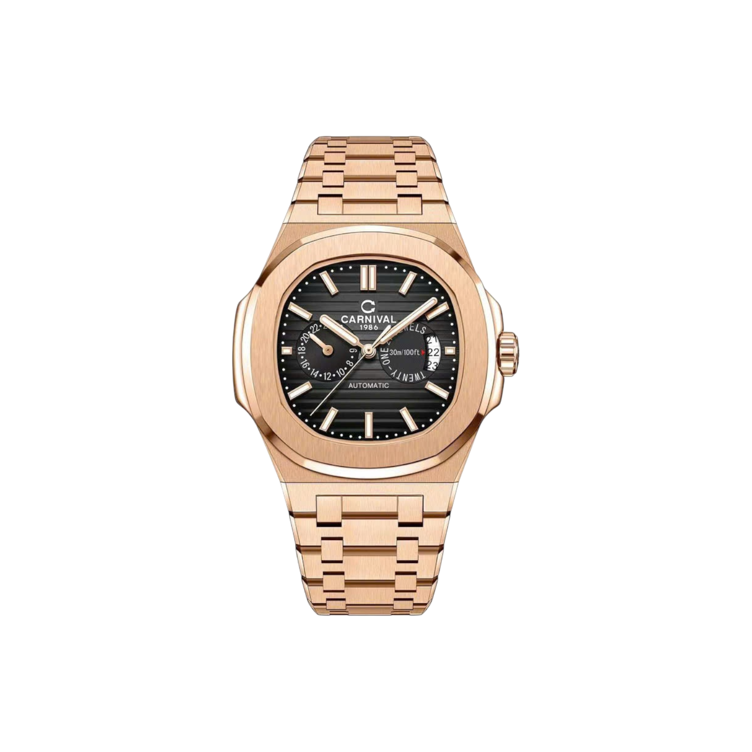 Đồng hồ cơ Carnival 8158G - Nhận Order