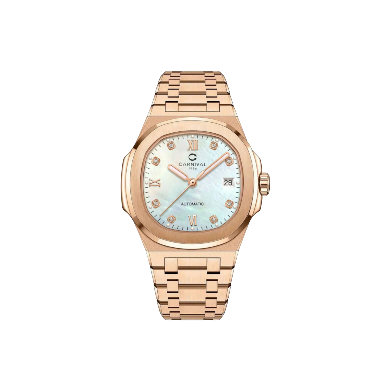 Đồng hồ cơ Carnival 8160G - Nhận Order