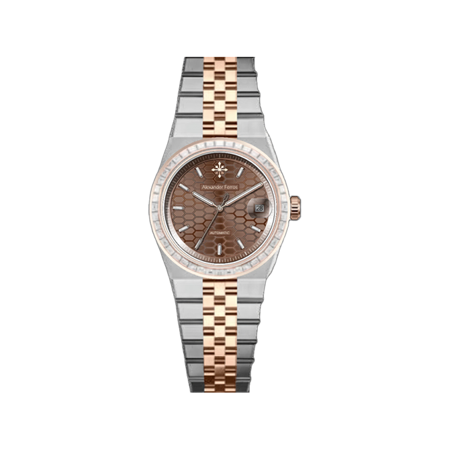 Đồng hồ cơ nam Alexander Ferros Datejust 8181 - Nhận Order