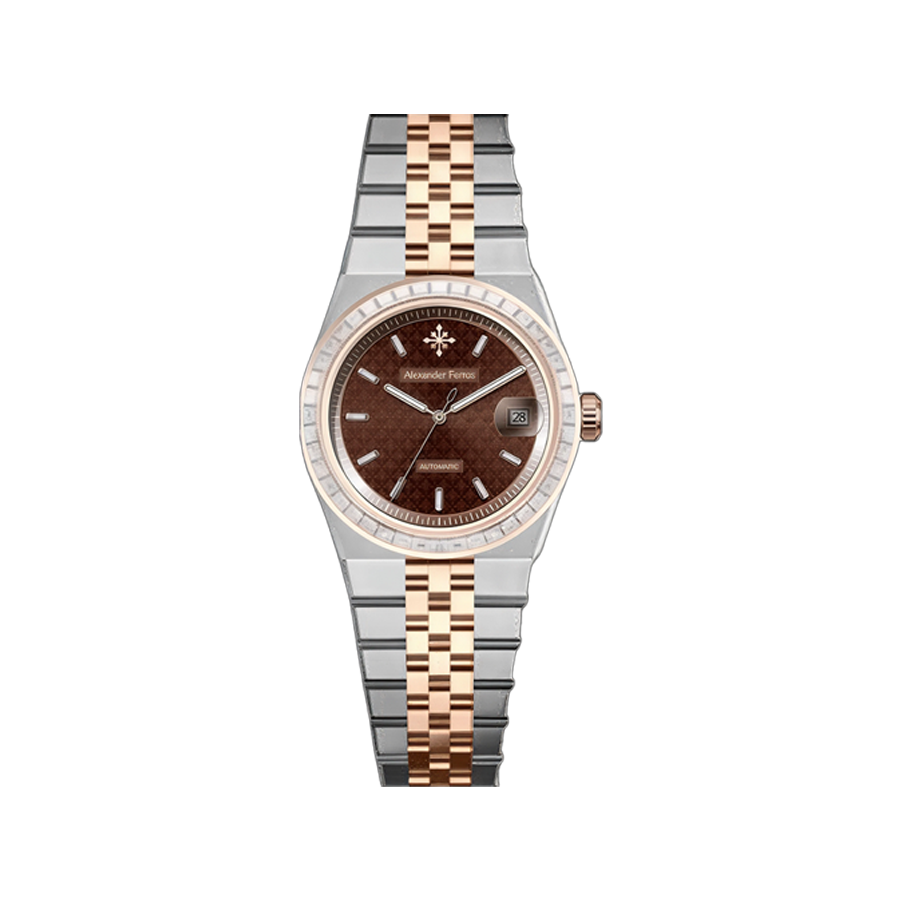 Đồng hồ cơ nam Alexander Ferros Datejust 8181 - Nhận Order