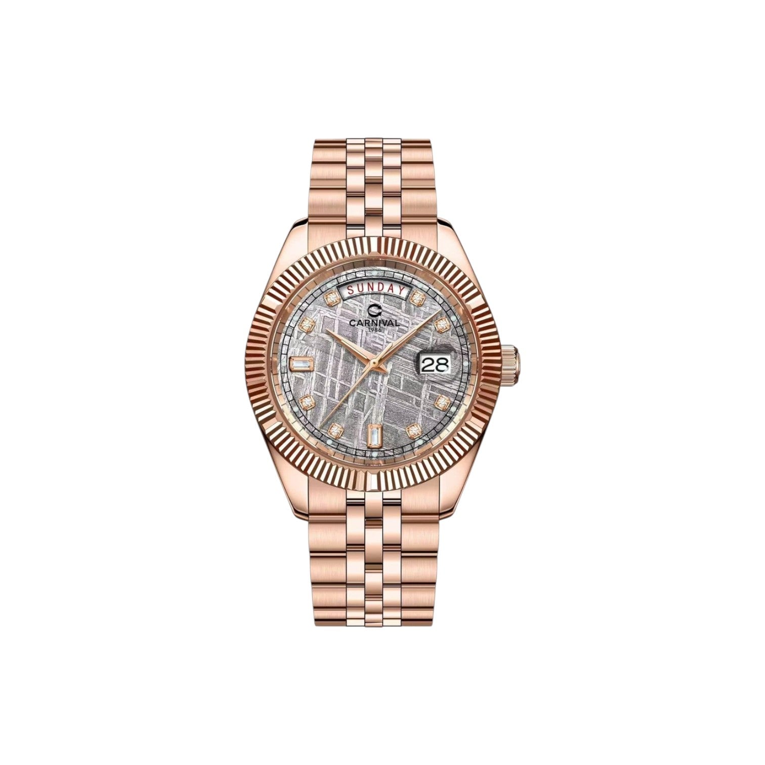 Đồng hồ pin Carnival Datejust 8190G - Nhận Order