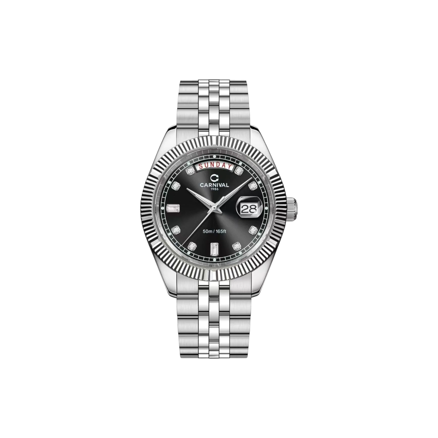 Đồng hồ pin Carnival Datejust 8190G - Nhận Order