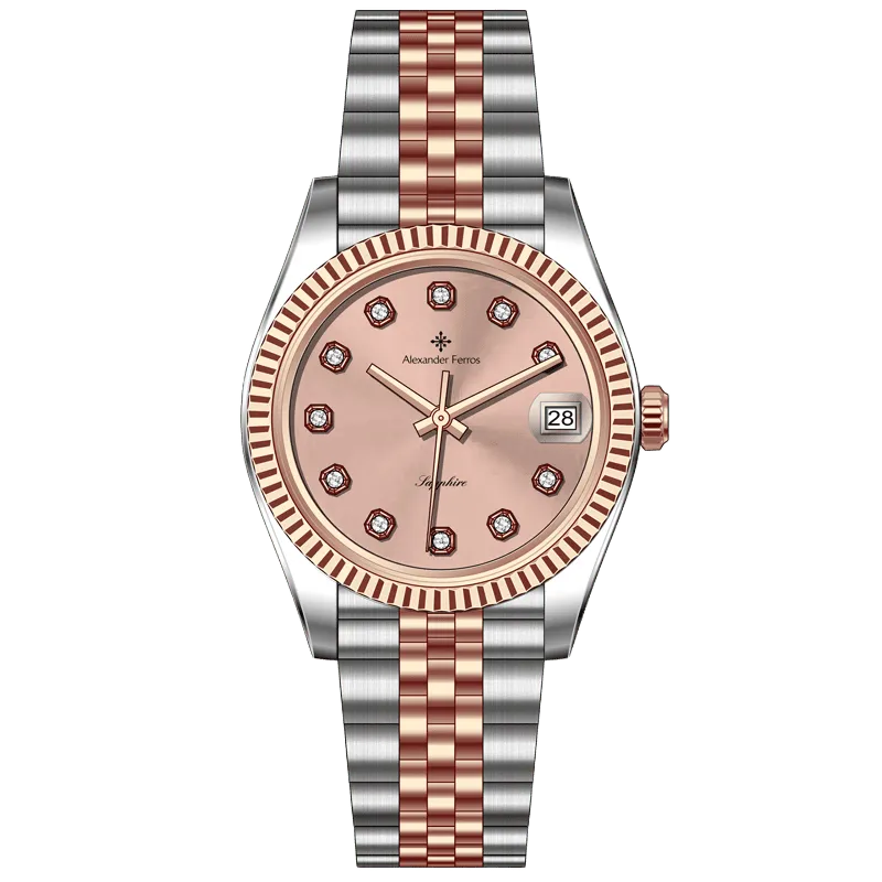 Đồng hồ pin nữ Alexander Ferros 8222
