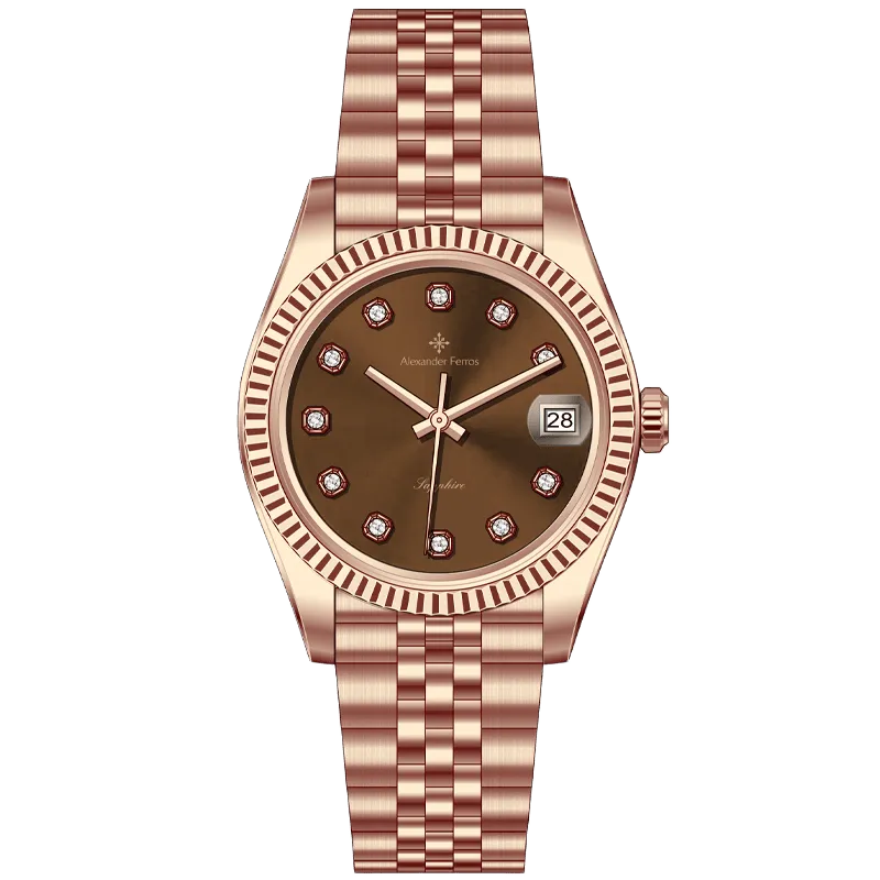 Đồng hồ pin nữ Alexander Ferros 8222
