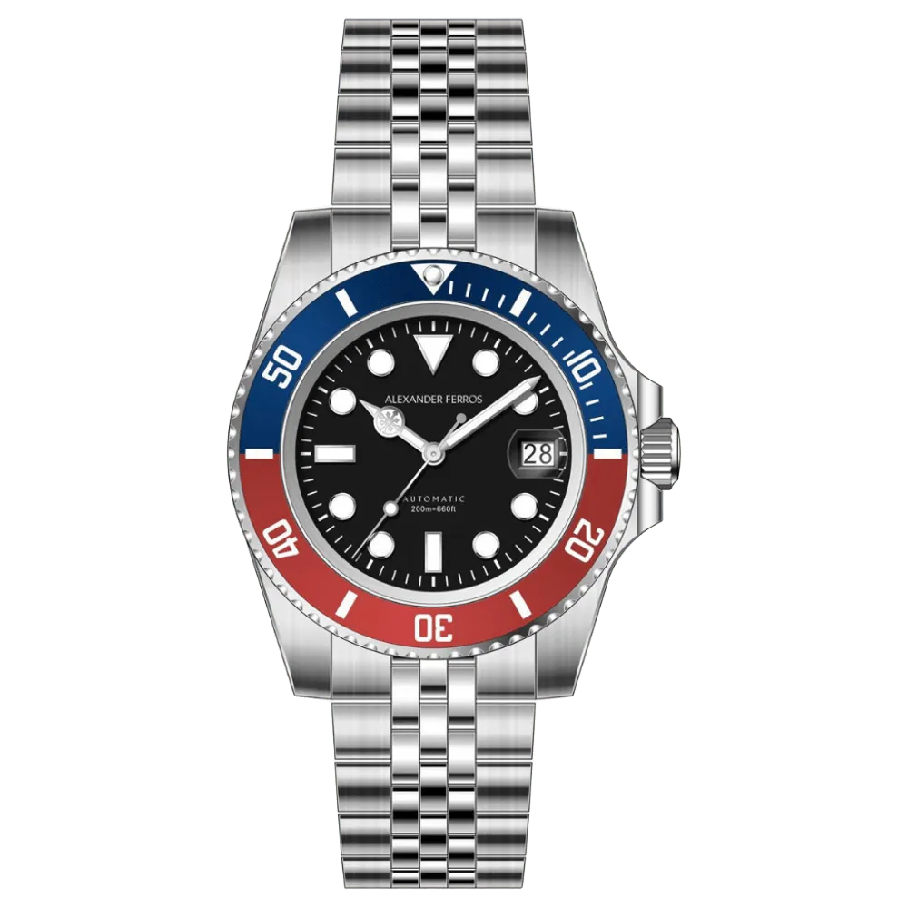 Đồng hồ cơ nam Alexander Ferros 8352