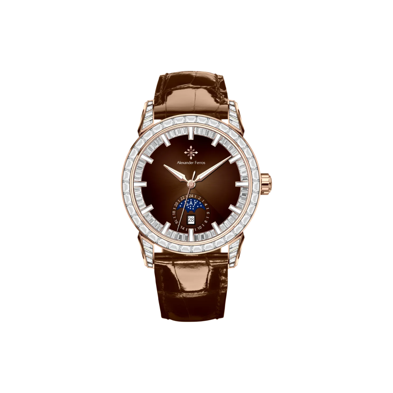 Đồng hồ cơ nam Alexander Ferros Statement Watch 9081 - Nhận Order