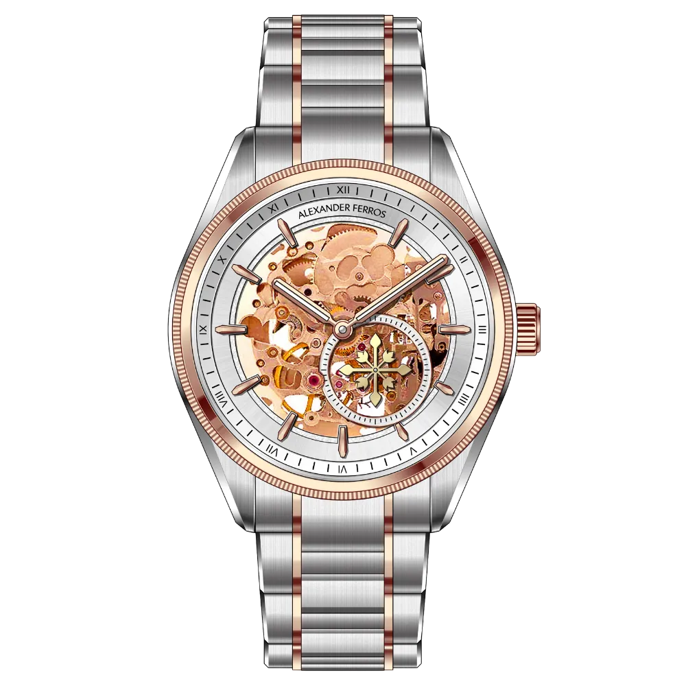 Đồng hồ cơ nam Alexander Ferros 9262