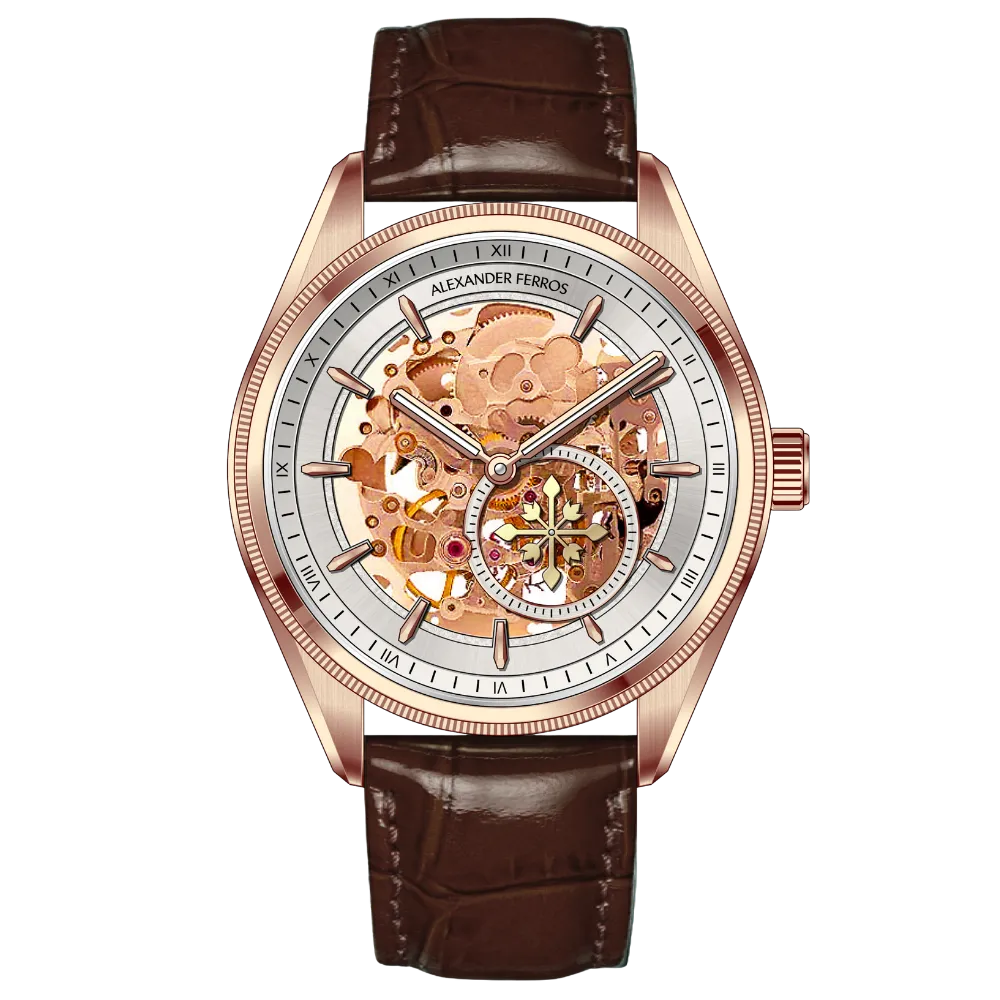 Đồng hồ cơ nam Alexander Ferros 9262