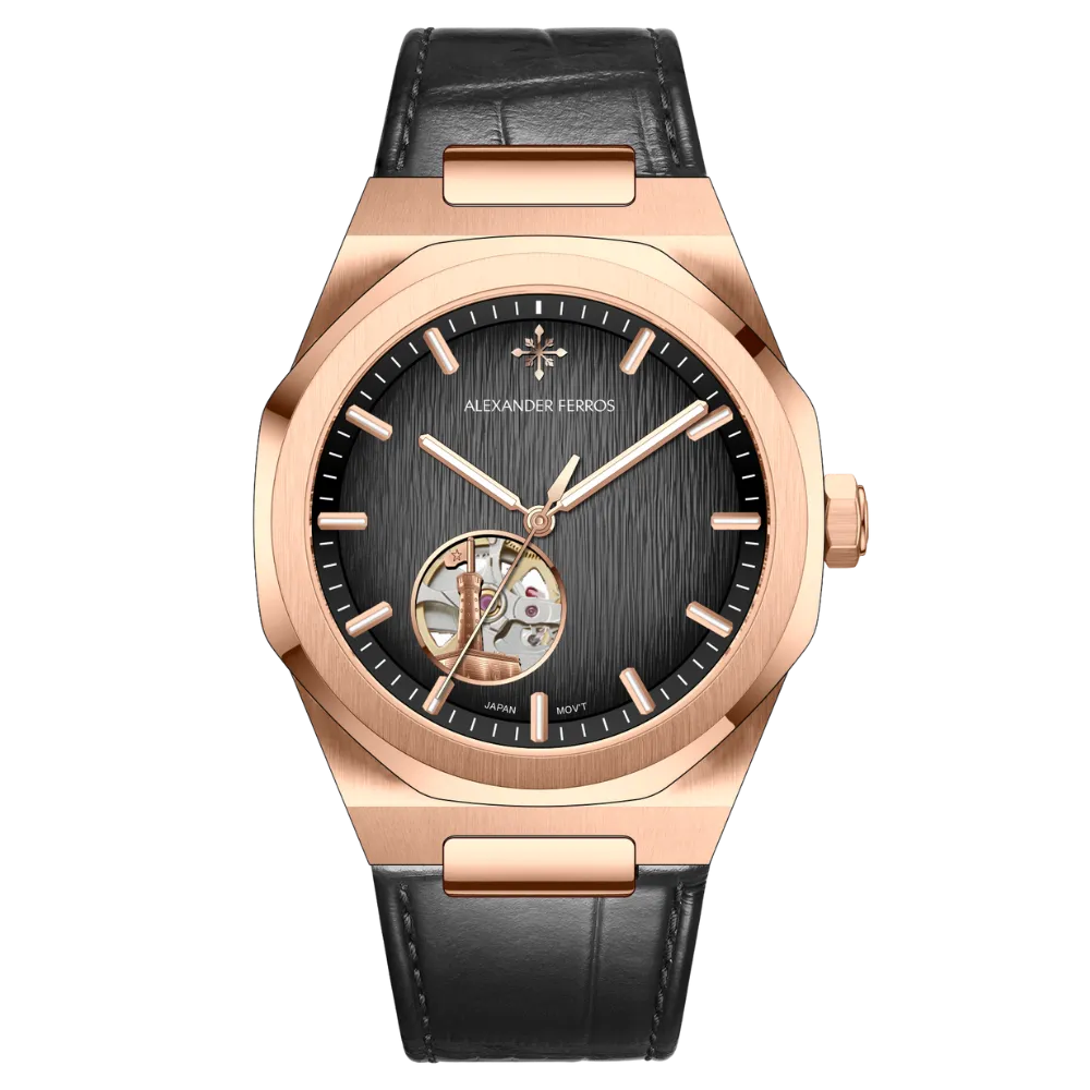 Đồng hồ cơ nam Alexander Ferros 9292