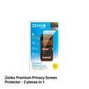 Kính cường lực Chống nhìn trộm Zenko Premium - Hộp 2 miếng