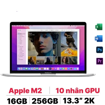 MacBook Pro 2022 CPO 13.3 inch M2 RAM 8G/SSD 256G BPTN Chính hãng Apple