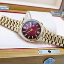 Đồng hồ cơ Citizen Tsuyosa Mechanical Rose Red NJ0153-82X