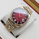 Đồng hồ cơ Citizen Tsuyosa Mechanical Rose Red NJ0153-82X