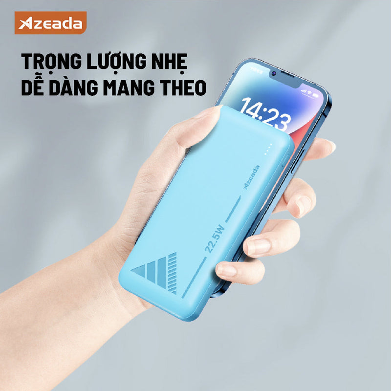 Pin Dự Phòng P07 Azeada - 20.000mAh Sạc Nhanh 22.5W