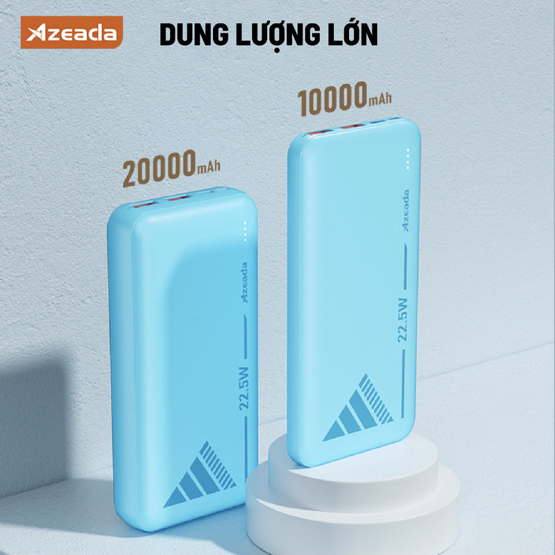 Pin Dự Phòng P07 Azeada - 20.000mAh Sạc Nhanh 22.5W