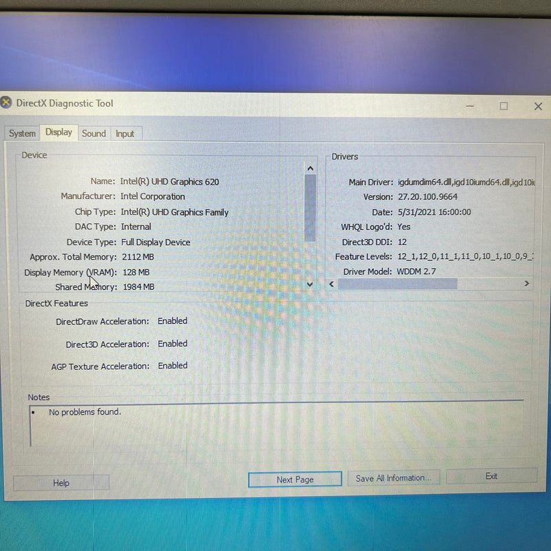 Dell Vostro 3580 15.6in i5 8265U/RAM 4GB/SSD 256GB