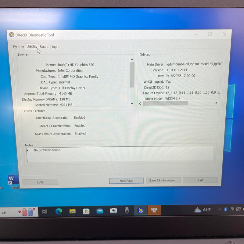 Lenovo Thinkpad X1 Carbon 14in i5 7200U/RAM 8GB/SSD 128GB