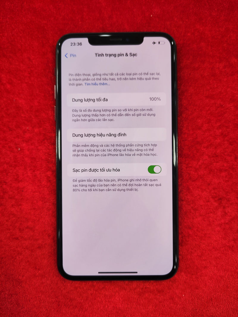 iPhone 11 Pro Max 256GB Space Gray 98% pin 100% (Màn xước - Đã thay pin) J/A