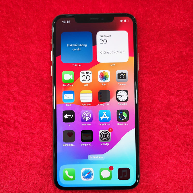 iPhone 11 Pro Max 256GB Gold 98% pin 100% (Đốm camera 1x - Đã thay pin, máy xước) J/A - HH3415