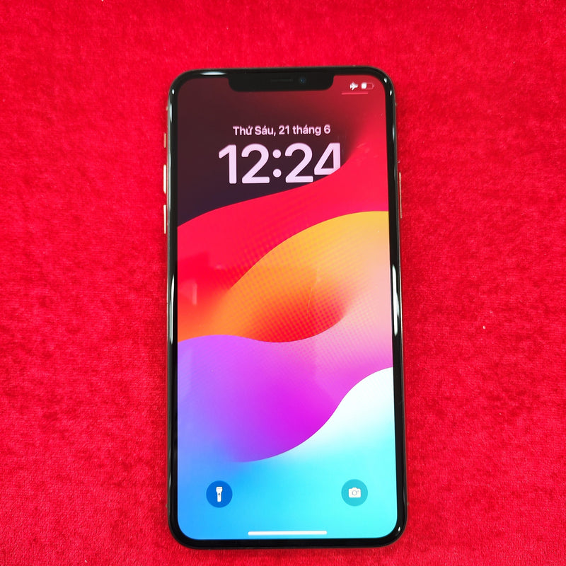 iPhone 11 Pro Max 256GB Gold 98% pin 100% (Thay màn chính hãng Apple - Đã thay pin, máy xước) J/A - HH9743