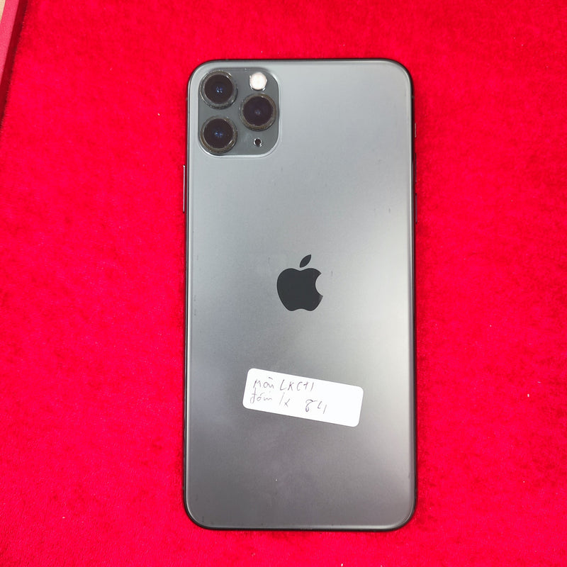 iPhone 11 Pro Max 256GB Midnight Green 98% pin 100% (Màn xước, đốm camera 1x - Thay màn chính hãng Apple - Đã thay pin) J/A - HH0842