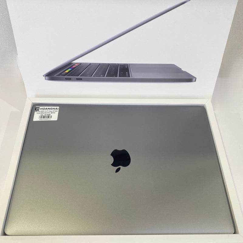 Macbook Pro 2020 Xám 13.3inch intel Core i5 /RAM 16GB/SSD 512GB 98% Fullbox Sạc 77 lần BPTN