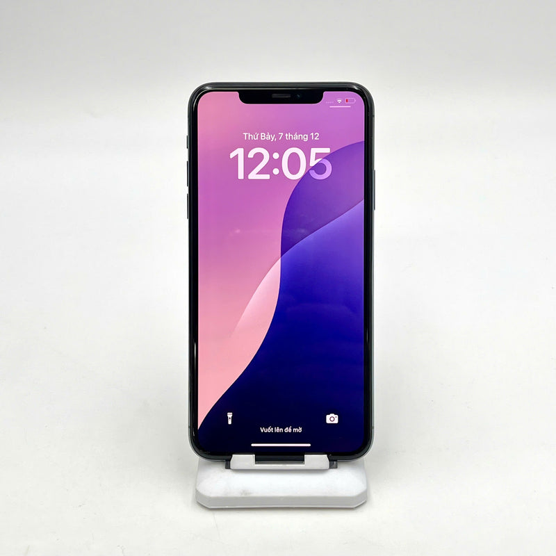 iPhone 11 Pro Max 256GB Xanh Lá 97% pin 100% (Đã thay pin - Đốm camera 1x, xước màn, viền) - HH1836