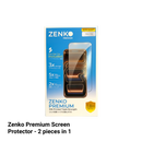 Kính cường lực siêu cứng Zenko Premium - Hộp 2 miếng